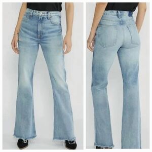 ETICA Sasha Modern Flare Jeans In Vista Point Size 26